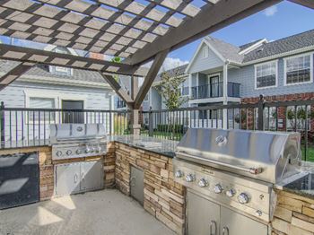 Community gas grills